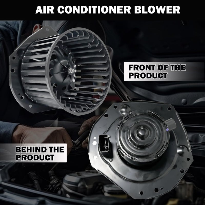 Aspligo 700092 AC Heater Blower Motor Fan Fit for Chevy Astro 1996-2005，Blazer 1995-2002, S10 1994-2004，for GMC Safari 1996-2005, Sonoma 1994-2004，19179474, 3010064, 15-81128 - Image 2